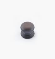 02W2746 - Bouton rond en laiton de 5/8 po × 5/8 po, fini vieux bronze