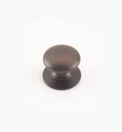 02W2747 - Bouton rond de 3/4 po x 5/8 po, série Vieux Bronze, laiton
