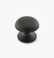 02W3248 - Oil-Rubbed Bronze Suite - 1 1/4" x 1 1/16" Turned Brass Dome Knob