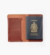 09A1063 - Étui pour passeport à confectionner de première qualité    