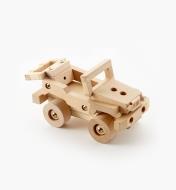 09A0538 - Off-Road Vehicle Easy-To-Build Wooden Toy Kit