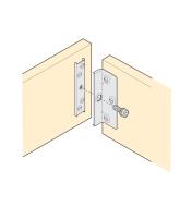 Illustration shows how to install Low-Profile Brackets