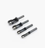 06J3104 - Set of 4 Carbide Dowel & Plug Cutters