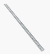 30N3147 - Starrett 24" Imperial Chrome Rule for 11"/300mm Square, Protractor & Center-Finding Heads