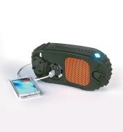 99W7679 - EcoCarbon Waterproof Bluetooth Speaker