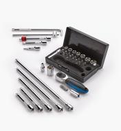 99W8015 - Ensemble de 38 outils et accessoires pour l'atelier