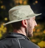 Side view of the classic travel hat