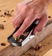 Planing a board with a Veritas Low-Angle Block Plane