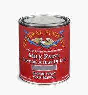 56Z1705 - Peinture de lait General, gris empire, la pinte