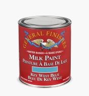 56Z1707 - Peinture de lait General, bleu de Key West, la pinte