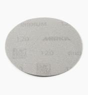 08K0943 - 120x 5" No-Hole Iridium Grip Disc, ea.