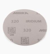 08K0948 - 320x 5" No-Hole Iridium Grip Disc, ea.