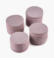 50 each of the 80x, 120x, 150x and 180x Abranet Grip mesh abrasive discs