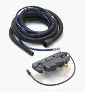 The dual air hose and vacuum hose assembly with the accessory pneumatic control box