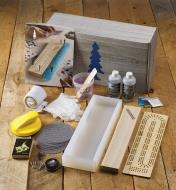 MK102 - Lee Valley Cribbage Board Kit