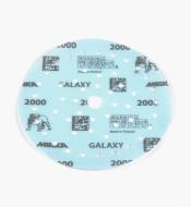 08K2157 - Disque abrasif autoagrippant Galaxy Multifit, 6 po, grain 2000, l'unité