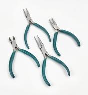 27K2510 - 4-Pc. Set of Stainless-Steel Pliers & Side Cutters