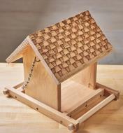Example of completed bird feeder