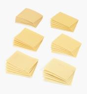 08K3460 - 30-Pc. Sample Pack of Mirka Gold 3"" × 4"" Grip Sheets