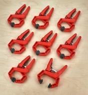 99W1155 - Set of Eight 2" Ratcheting Clamps