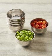 PS510 - Stainless-Steel Bowls, set of 8