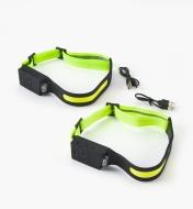 99W7368 - Pair of Rechargeable COB Headlamps