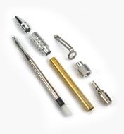 88K8750 - DuraClick EDC Ballpoint Pen, Aluminum