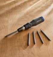 99W1885 - 10-in-1 Ratcheting Screwdriver