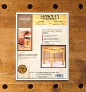 01L5123 - Aurora End Table Plan