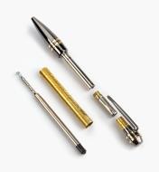 88K8803 - Professional Ballpoint Twist Pen, Gunmetal/Gold