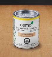 27K2757 - Osmo 3102 Lightly Steamed Beech Wood Wax Finish, 750ml (25.5 fl oz)