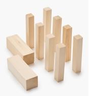 10S1085 - Large 10-pc. Basswood Blank Set