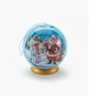  45K1594 - 3D Puzzle Christmas Ornament, Blue