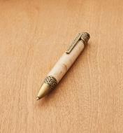 88K8911 - Celtic Ballpoint Twist Pen, Antique Brass