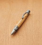 88K8915 - Fly Fishing Ballpoint Twist Pen, Antique Pewter