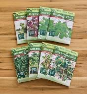 Non-GMO Microgreen Seed Packets