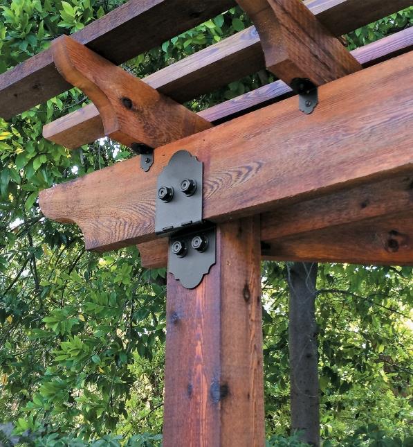 Ozco Post To Beam Brackets For Outdoor