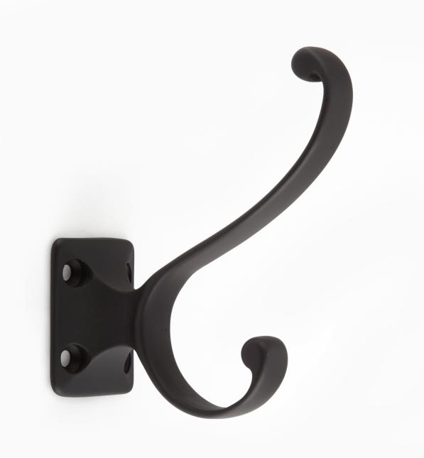 Traditional Ribbon Coat Hooks - Lee Valley Tools