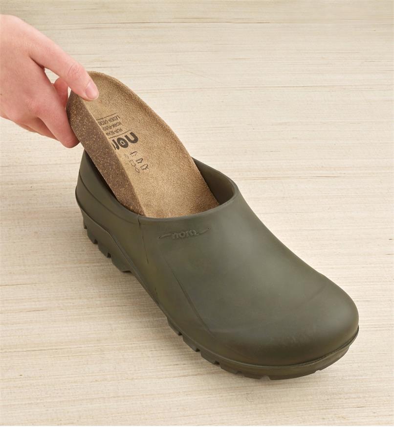 Garden Clogs Soft Insole Removable Antislip Sturdy Easy Care Made Italy Size 5/6 