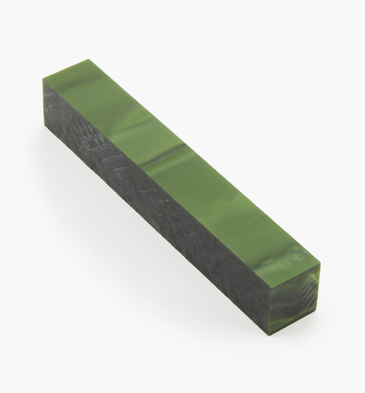 88K7892 - Deep Green Acrylic Acetate Blank, each