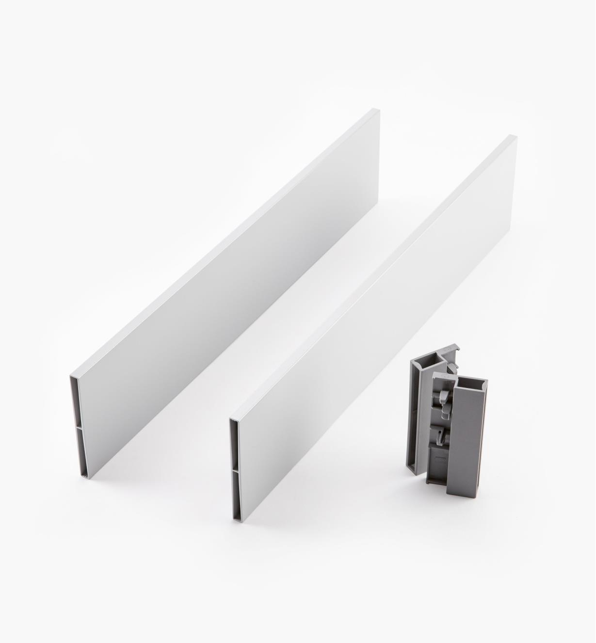 02K2847 - Steel Insert Panels for Blum Tandembox Antaro Soft-Close Type D 450mm Drawer Kit