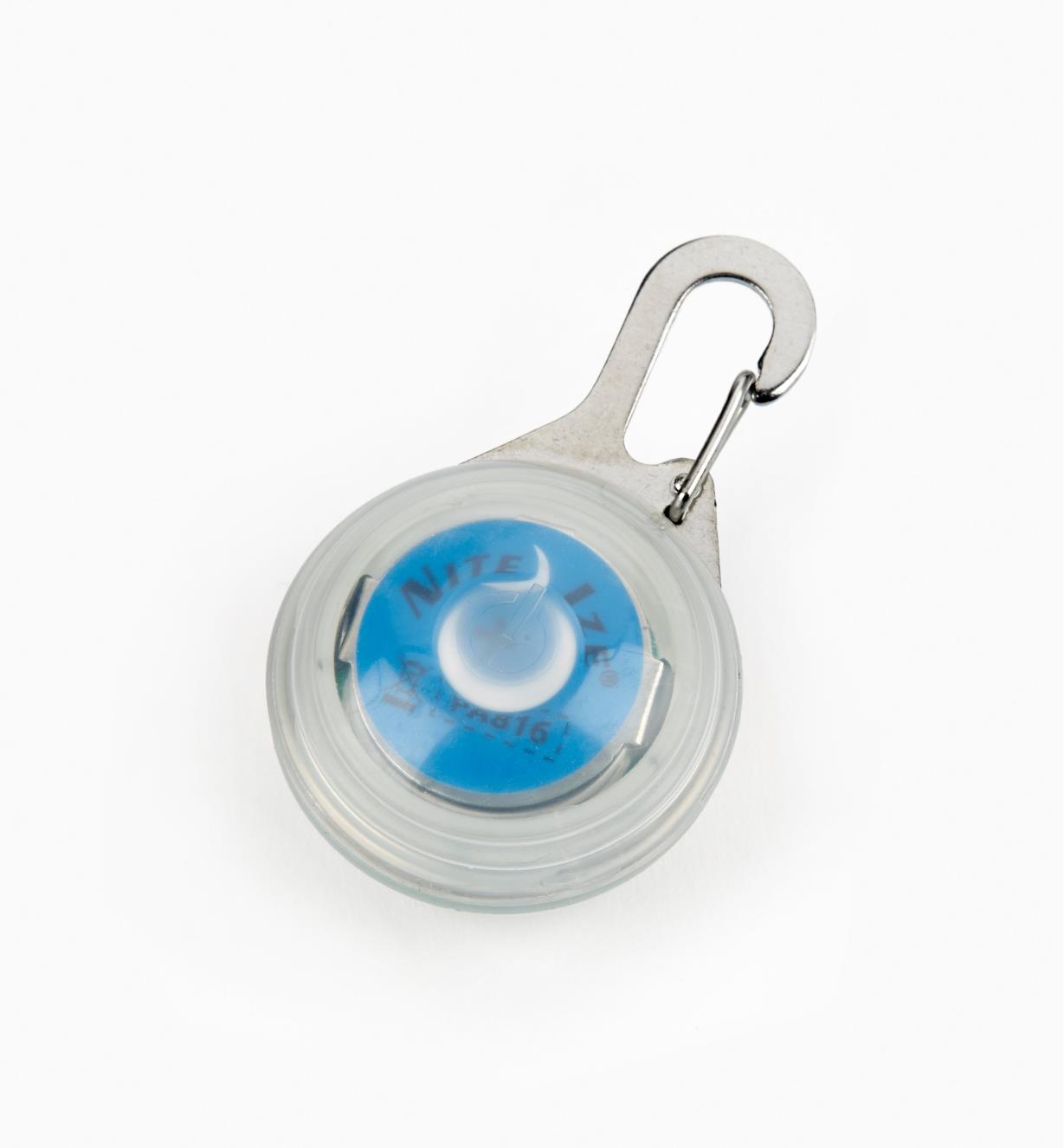 68K0672 - Lampe DEL à mousqueton, bleu