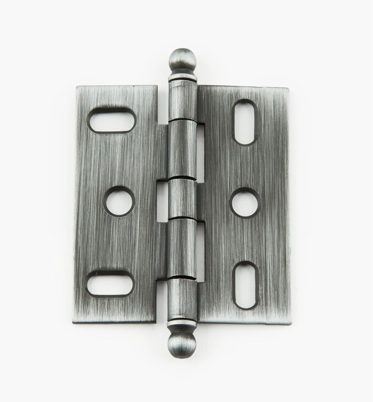 02H1006 - Weathered Pewter Ball-Tip Hinge, each