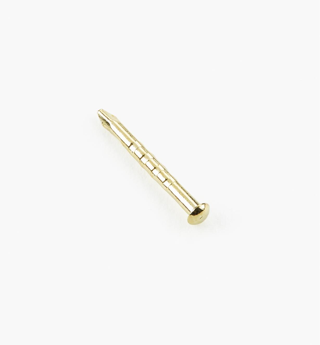 Brass-Plated Escutcheon Pins - Lee Valley Tools