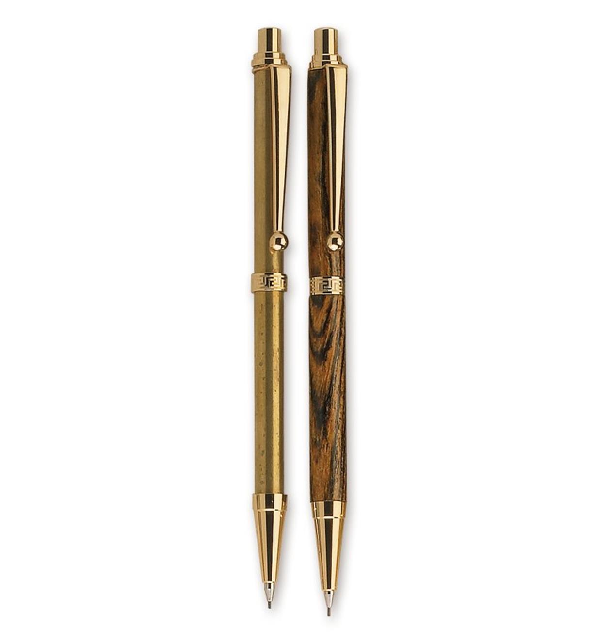 Slim-Style Greek Key Pencil Hardware