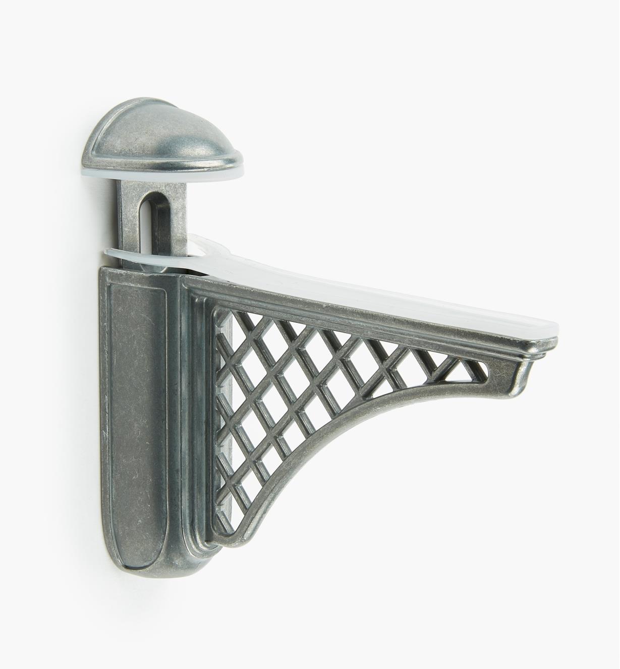 01A1851 - Colonial Tumbled Nickel Adjustable Bracket, each