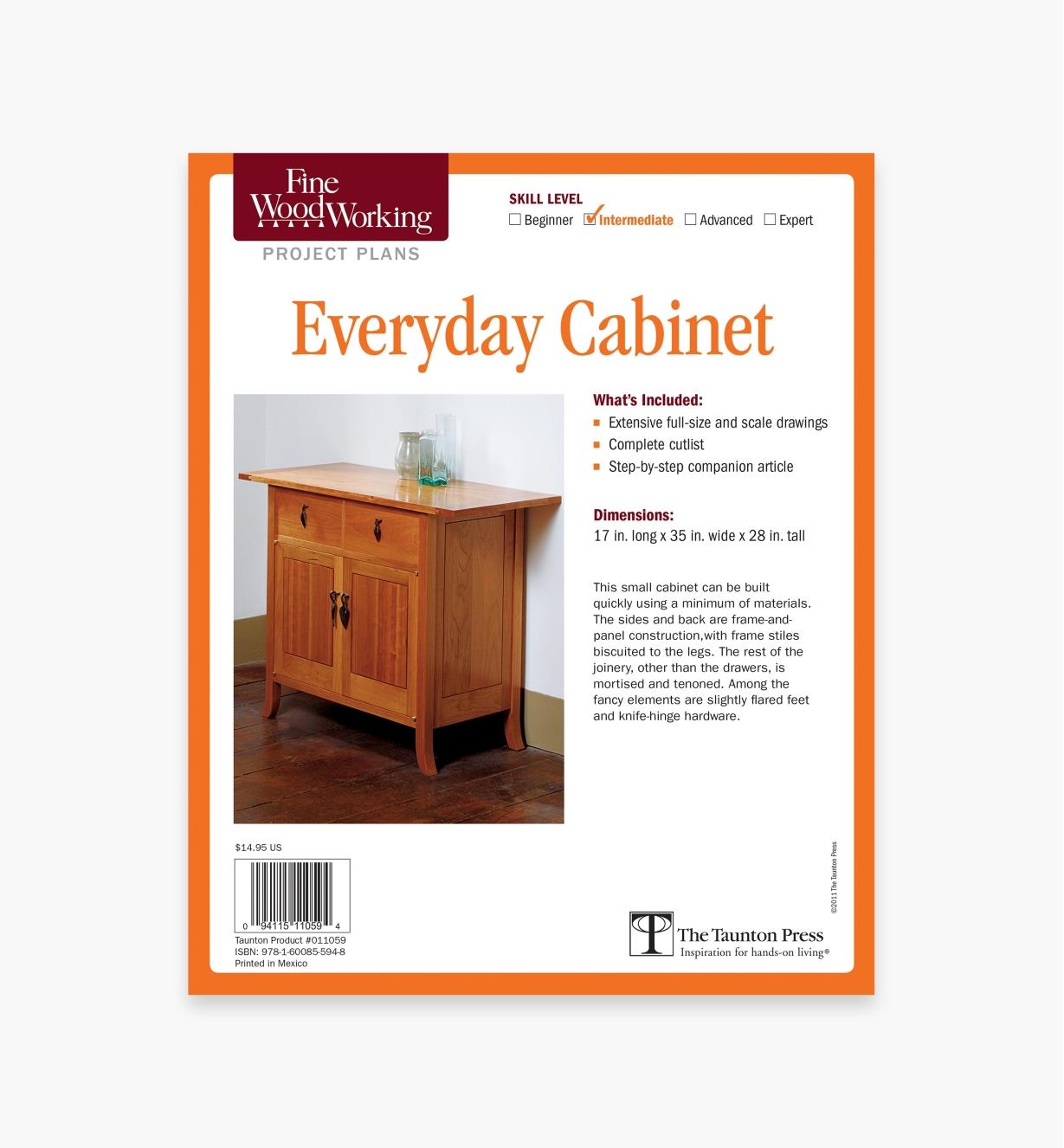 73L2530 - Everyday Cabinet Plan