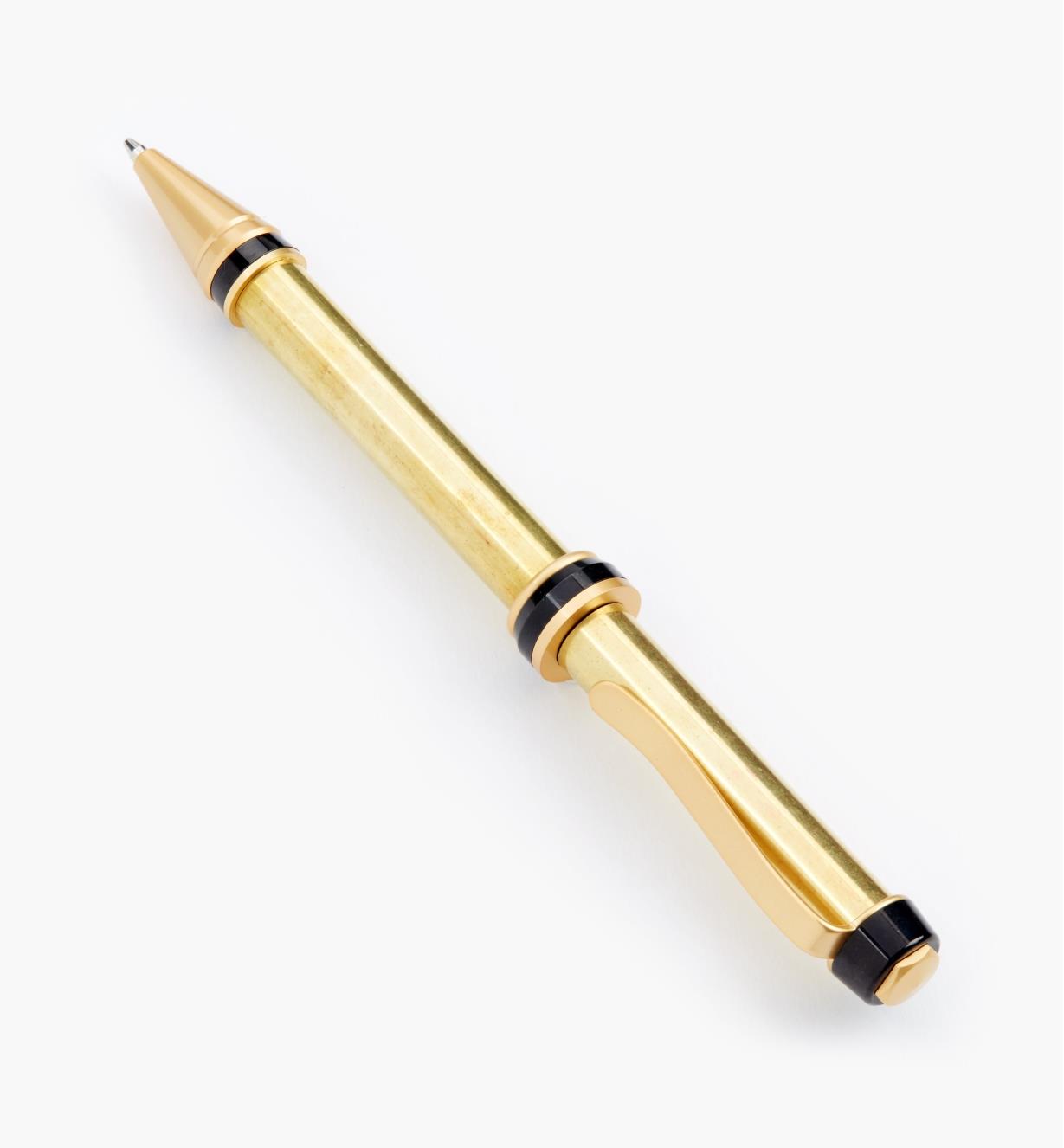 88K7742 - Extra-Large Twist Pen, Satin Gold