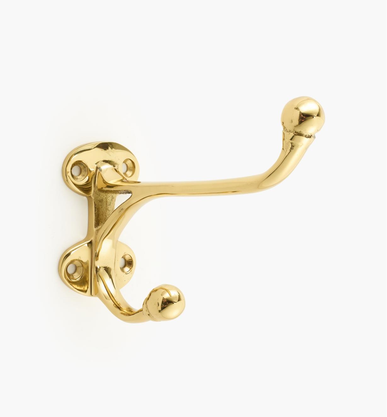 01W9006 - 6" Medium Brass Hook