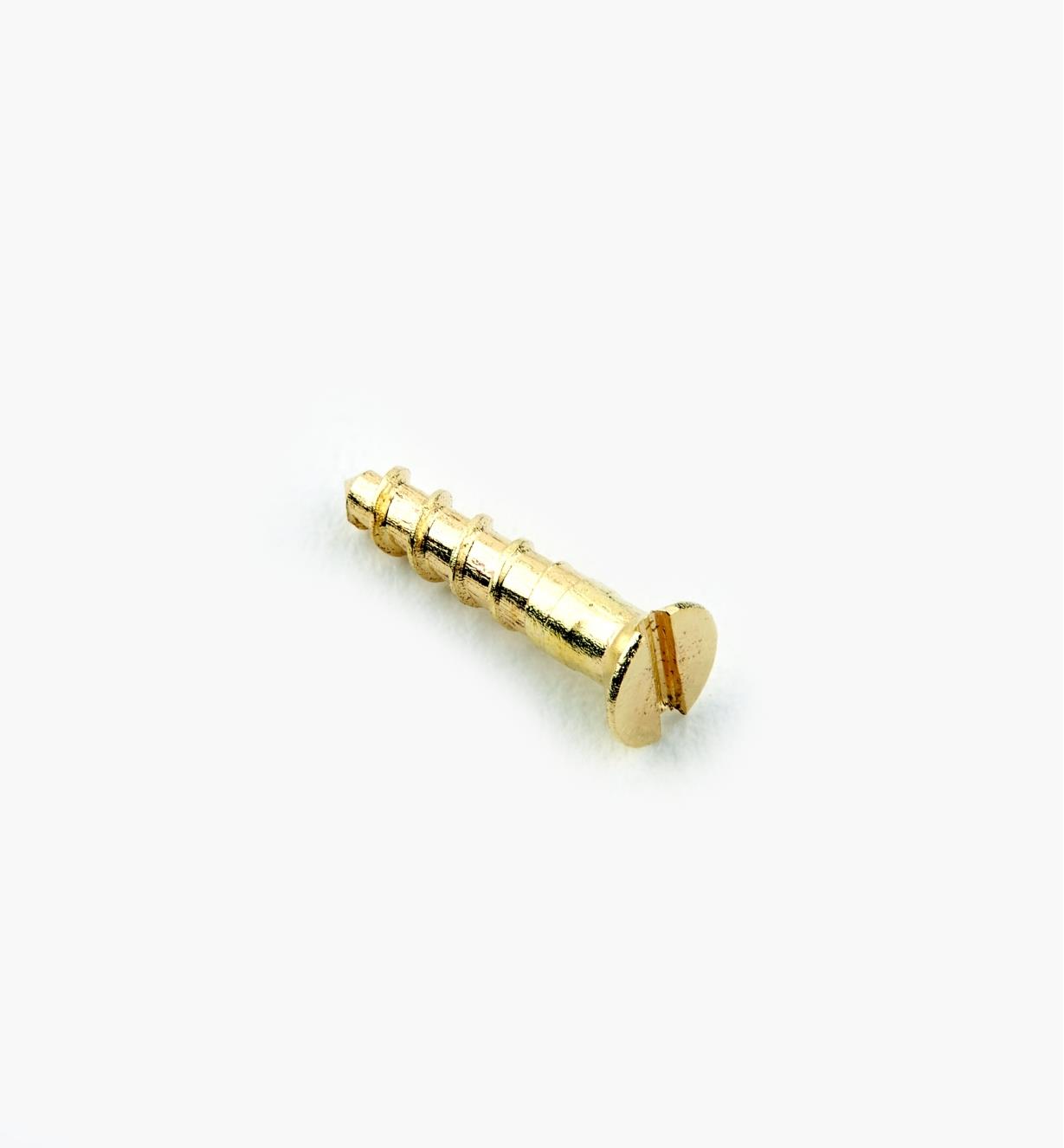91Z0102 - #1, 3/8" Flat Brass Screws, pkg. of 100
